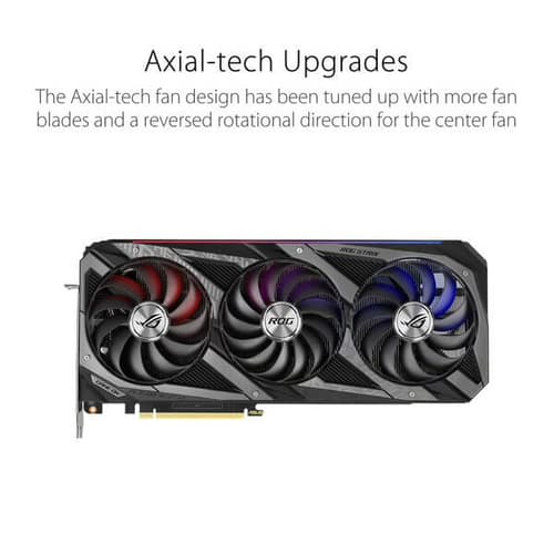 Asus ROG Strix Gaming RTX 3060 Ti V2 OC LHR 8GB Graphics Card